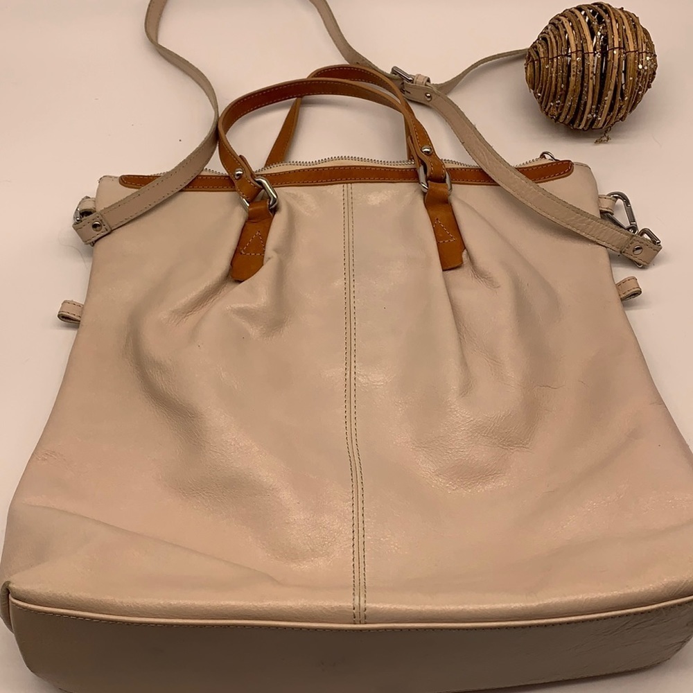 Nicoli Made in Italy leather convertable bag